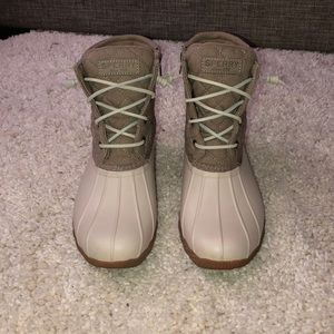 SOLD Sperry Quilted Duck Boots